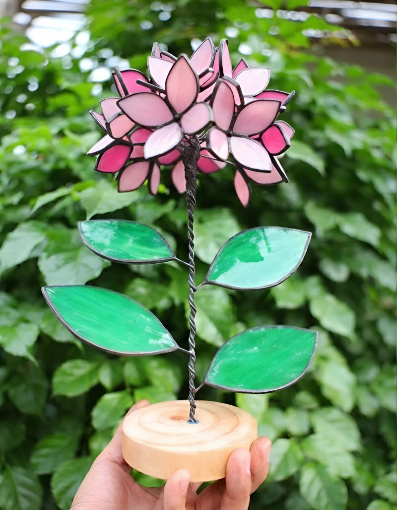 Pink Stained Glass Hydrangea